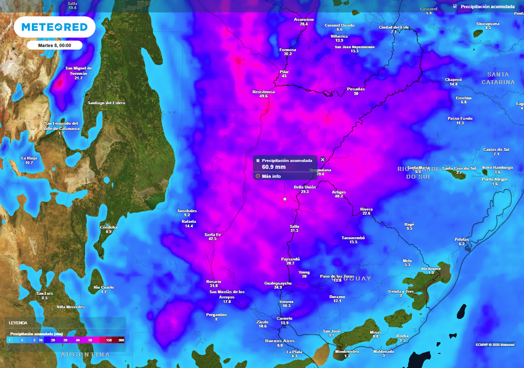 Tiempo Argentina lluvias alerta pronóstico Buenos Aires