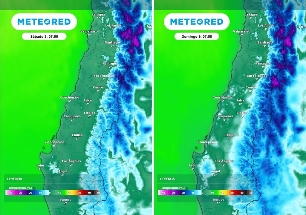 Durante el sábado y domingo se esperan bajas temperaturas. Sin embargo, el domingo el frío matinal se intensificará.