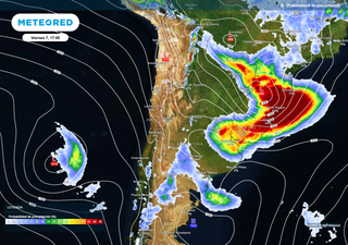 Tras el sol de este miércoles 5, se vienen lluvias, viento del este y otro descenso de temperatura en el AMBA 