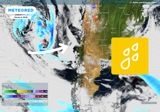 Tras un congelante inicio de invierno, julio se lanza con lluvias y tres frentes que sacudirán hasta Chile central
