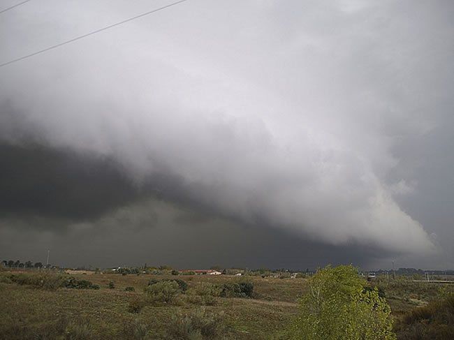Tremendo Arcus Sobre Madrid 28 Octubre 2005