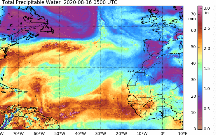 Tren de borrascas subtropicales frente a las cosas peninsulares