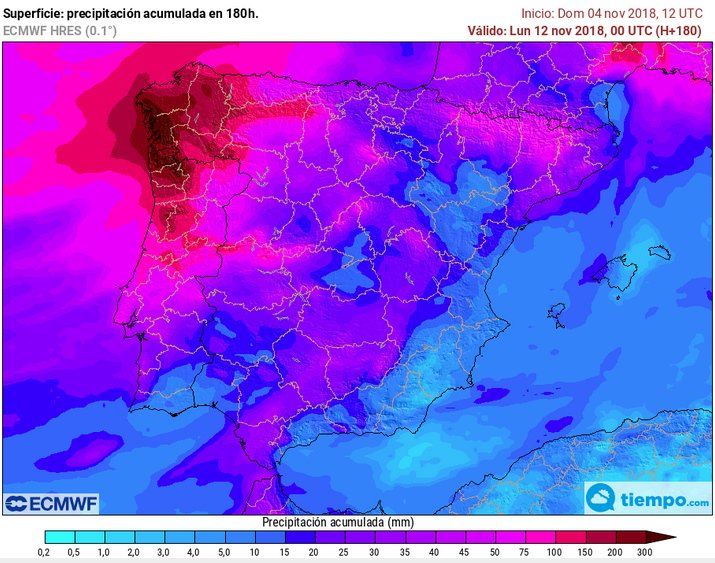Foto 6: Precipitación acumulada para la semana 5-11 noviembre 2018 Foto 6: Precipitación acumulada para la semana 5-11 noviembre 2018