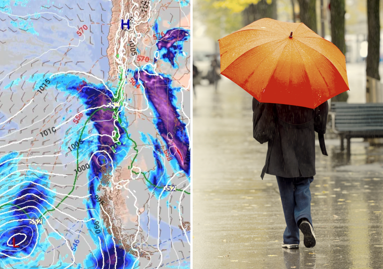 "Trendremos un desfile de sistema frontales": pr&oacute;xima semana las lluvias estar&aacute;n a la orden del d&iacute;a en estas regiones