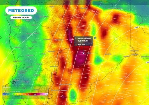 Tres d&iacute;as intensos en la Patagonia: lluvias, viento muy intenso y una baja profunda en acci&oacute;n