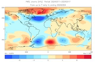 Hecho histórico en este invierno "extendido": se han generado tres eventos de calentamiento súbito estratosférico