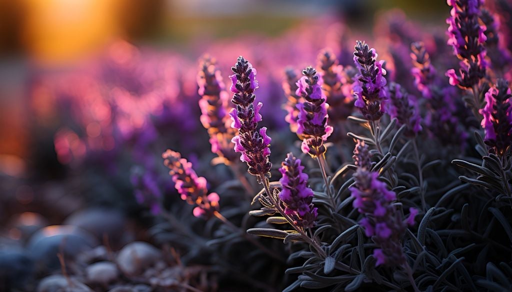 plantas Una lavanda bien ubicada necesita abundante luz solar y un suelo que permita evacuar rápidamente el exceso de agua.