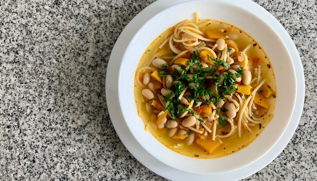 Porotos con riendas.
