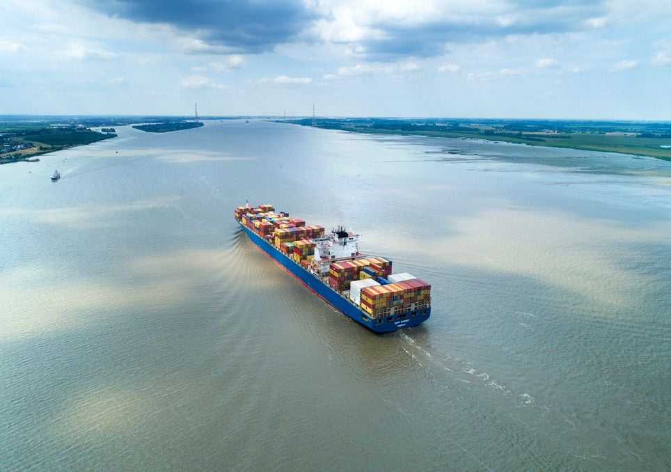 Según un estudio reciente, los ríos de marea, como el Elba, se ven amenazados por la salinización a nivel mundial, lo que genera importantes problemas económicos y ambientales. Imagen: Instituto Federal de Ingeniería e Investigación de Vías Navegables (BAW)