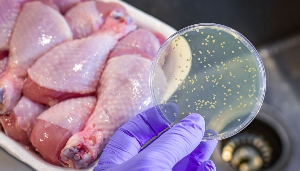 salmonella La infección por la bacteria salmonella es la causa más frecuente de intoxicación alimentaria en Chile.