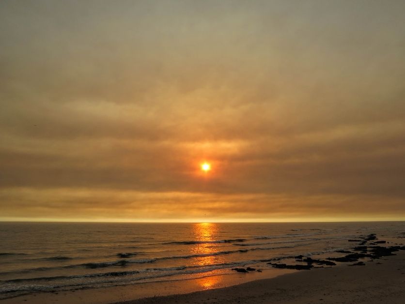Triste Atardecer Por El Incendio En Doñana Triste Atardecer Por El Incendio En Doñana