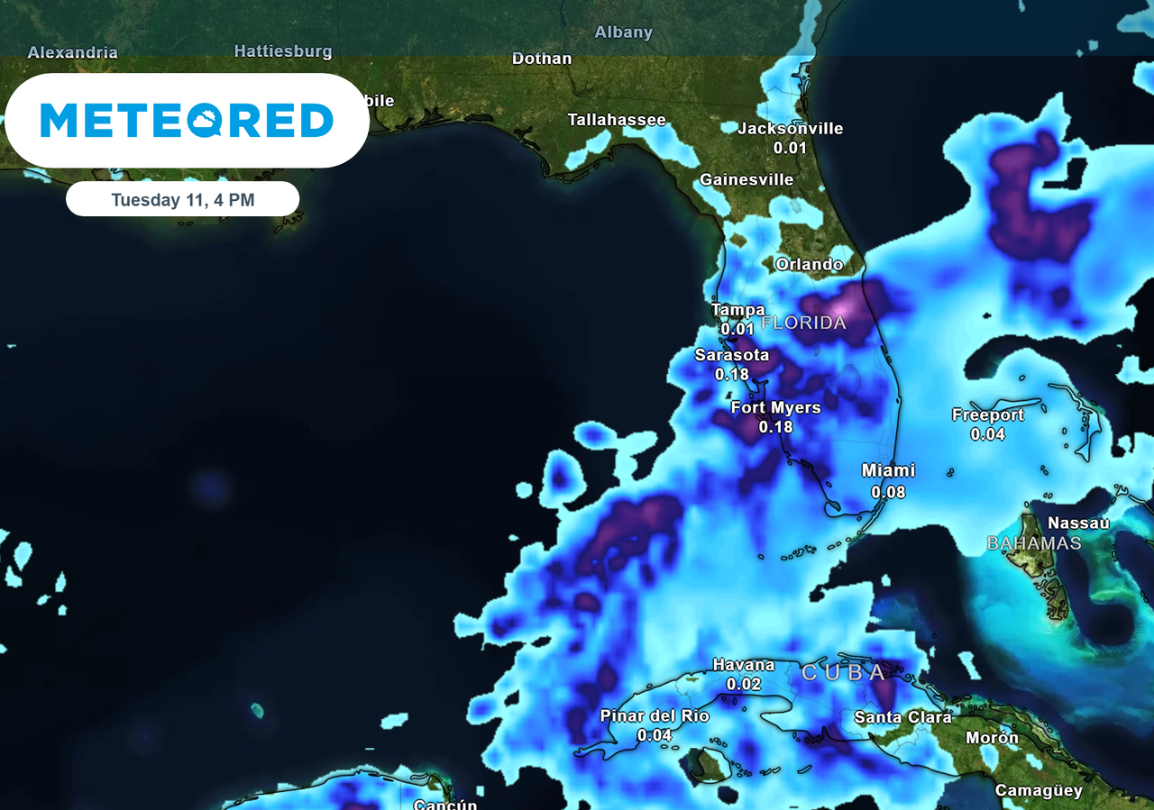 Tropical Moisture Expected Bring Heavy Rain and Flooding to Florida ...
