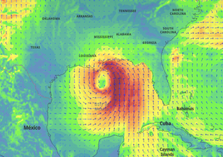 Tropical Storm Cristobal: Landfall in Louisiana on Sunday