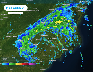 Tropical Storm Debby makes second landfall spawns tornadoes and floods in North Carolina today