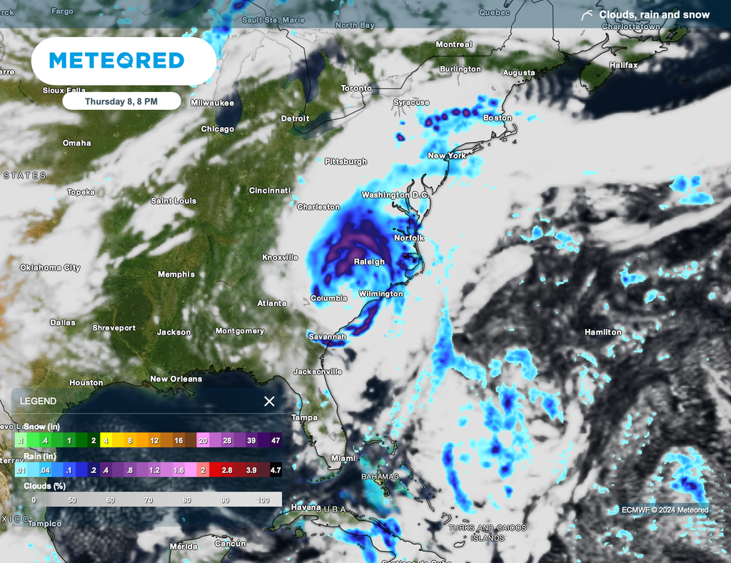 Tropical storm Debby