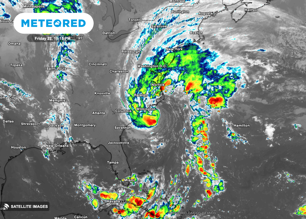 Tropical Storm Ophelia Set To Make Landfall Overnight On The Mid ...