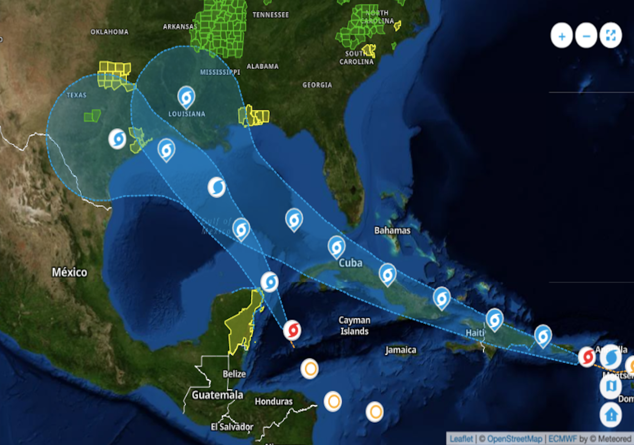 Tropical Storms Marco And Laura Threaten Us Gulf Coast