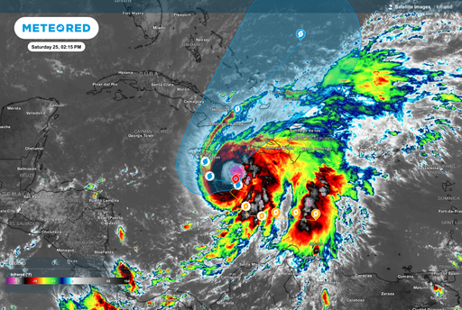 Vigilancia tropical: Melissa se fortalece y se convierte en huracán, se esperan inundaciones repentinas catastróficas