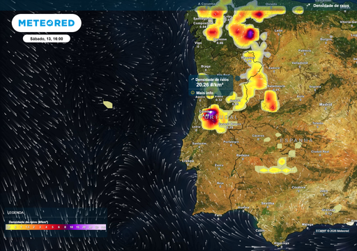 Trovoadas fortes, calor intenso e agita&ccedil;&atilde;o mar&iacute;tima: Portugal enfrenta um fim de semana de contrastes meteorol&oacute;gicos