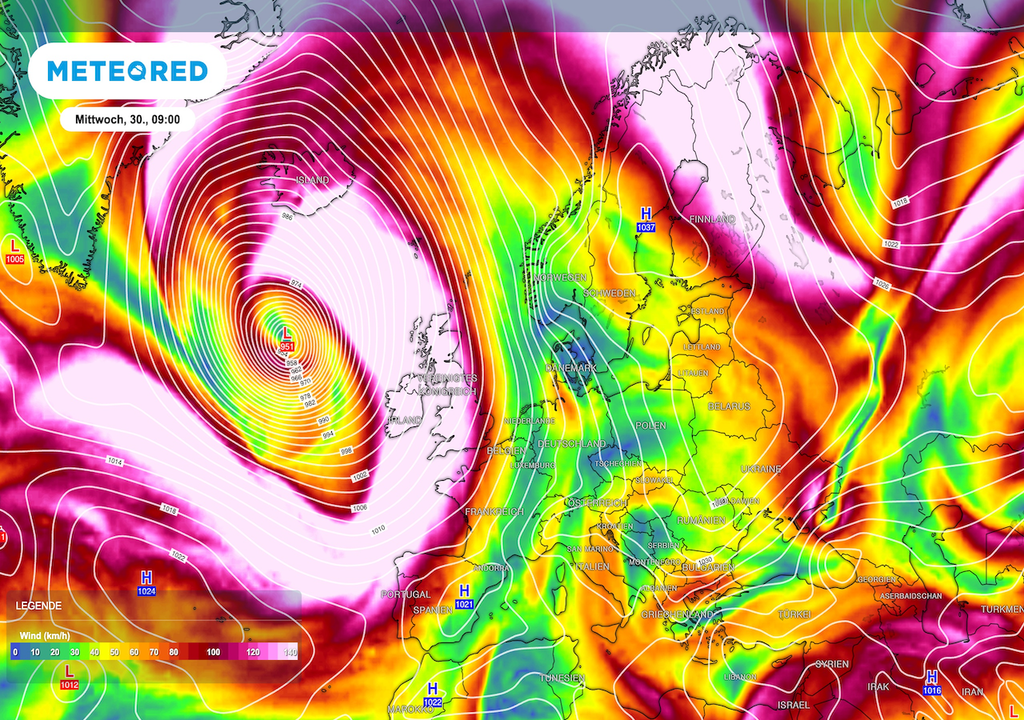 Der Jetstream Mitteleuropa, Atlantiktief, Deutschland, Dauerregen, Flussgebiete Der Jetstream schlägt einen weiten Bogen um Mitteleuropa und führt das mächtige Atlantiktief westlich an Deutschland vorbei – der großflächige Dauerregen erreicht die ausgetrockneten Flussgebiete deshalb vorerst nicht.