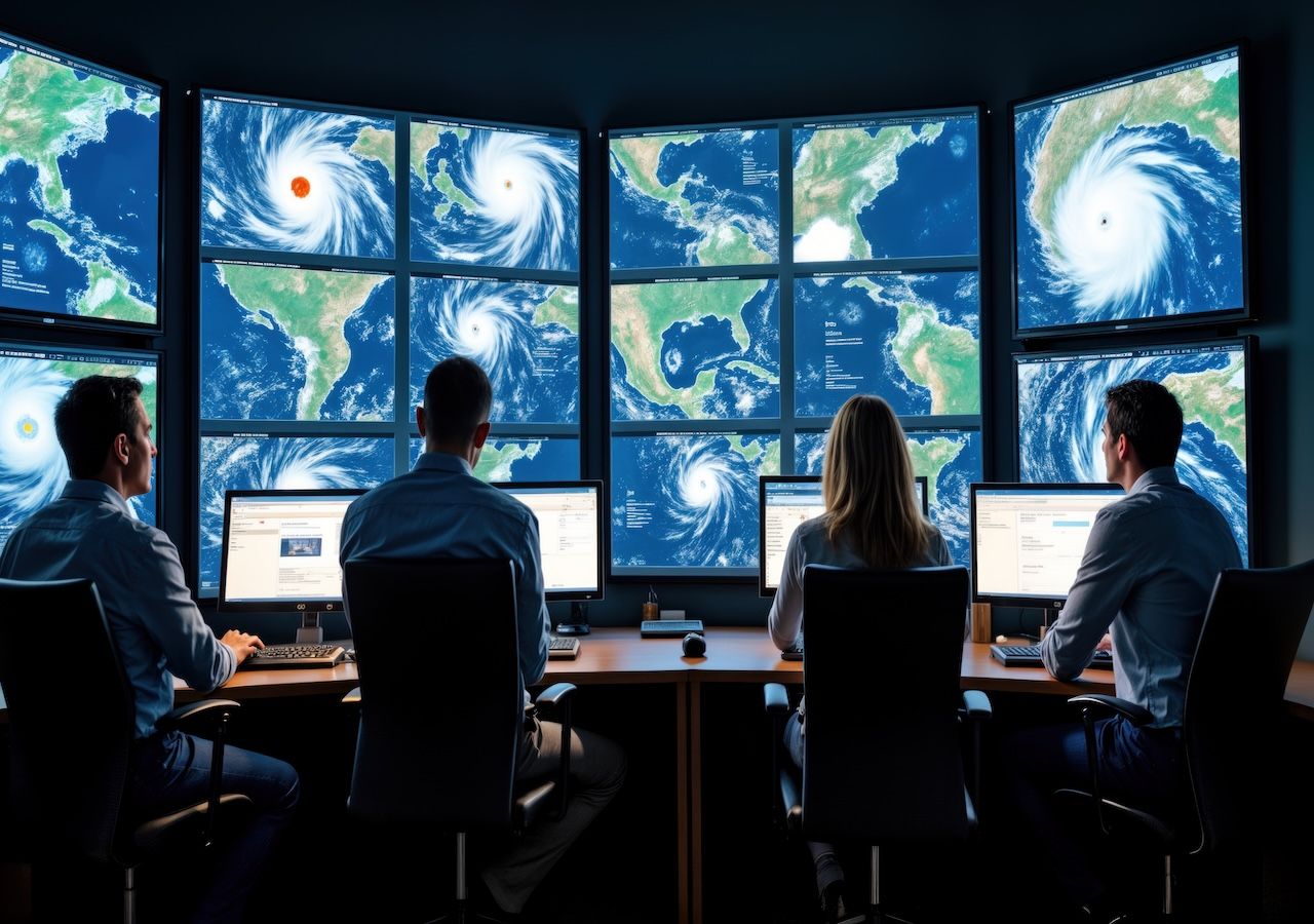 Los modelos y la inteligencia artificial no bastan para emitir previsiones y avisos meteorológicos hacen falta equipos de meteorólogos para analizar las situaciones extremas o muy adversas..