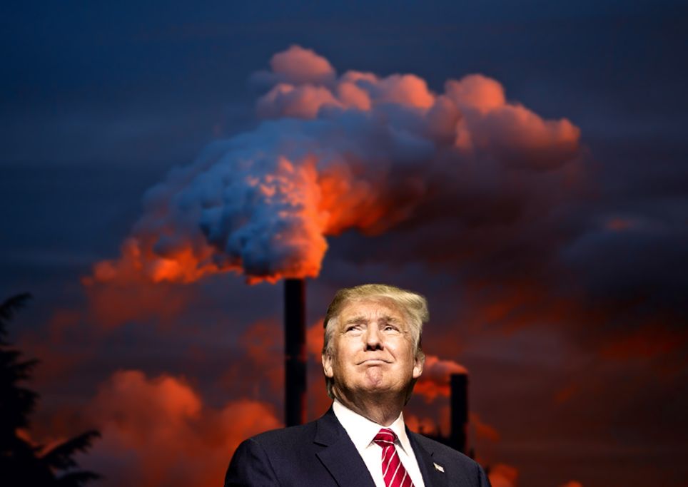 Trump contaminación