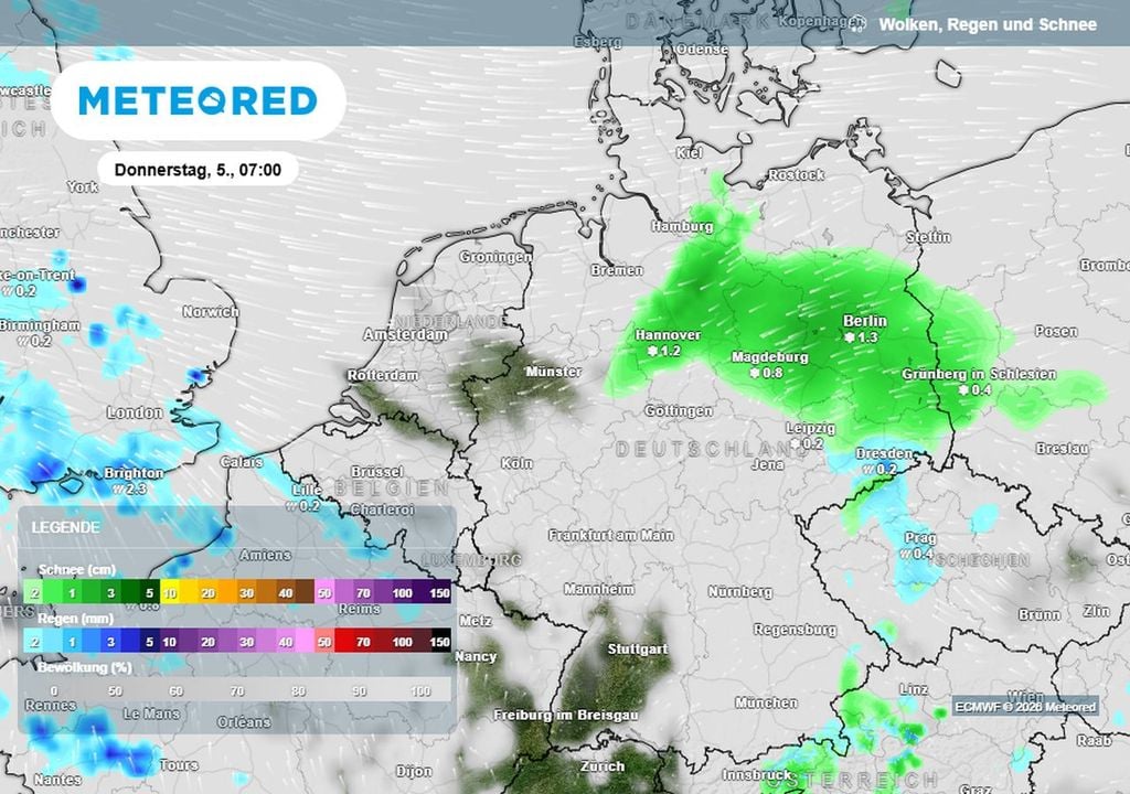 Die Abschwächung des Dauerfrostes im Nordosten geht zum Teil mit starken Schneefällen einher.