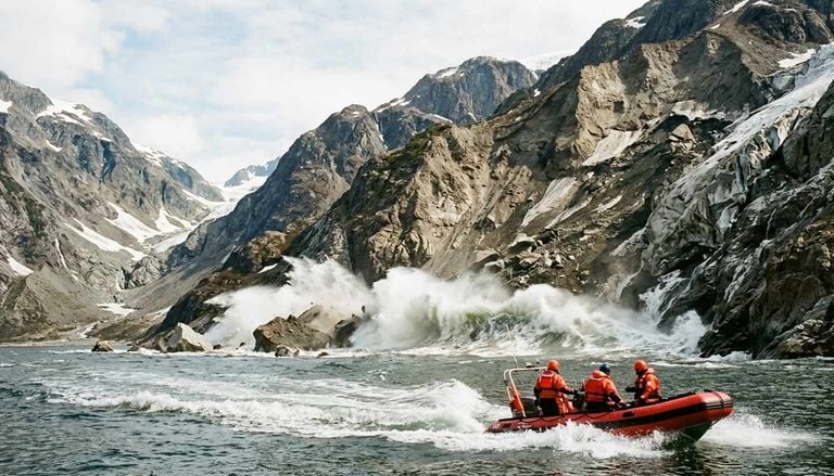 Unos ge&oacute;logos alertan de una nueva era de tsunamis: la inestabilidad de las monta&ntilde;as de Alaska preocupa a los expertos
