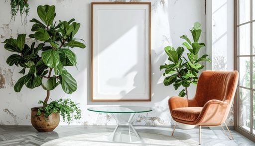 Tu casa puede parecer de revista: plantas de hojas grandes que crean un ambiente tropical