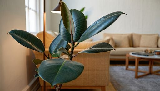 Tu gomero no est&aacute; creciendo todo lo que deber&iacute;a por un problema en sus hojas que impide la fotos&iacute;ntesis