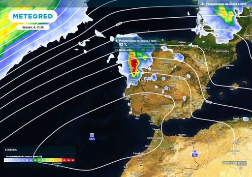 Tudo muda neste fim de semana prolongado da Imaculada Conceição: novidades no tempo para sábado, 6 e domingo, 7