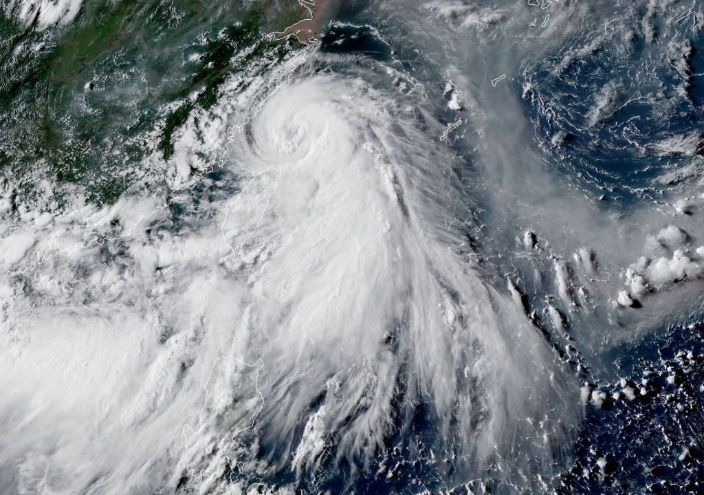 Typhoon Hagupit.