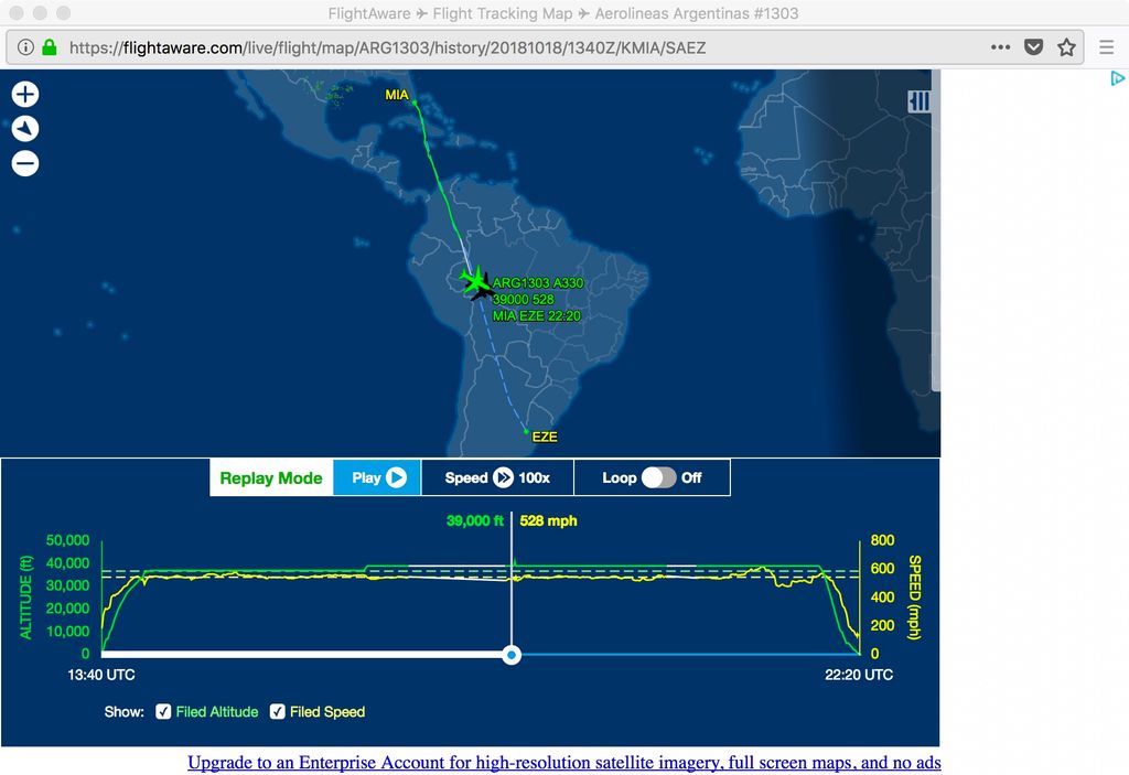 Turbulencia Severa Sobre Sudamérica