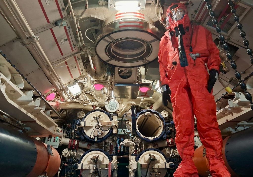 Submarino O'Brien de Valdivia.