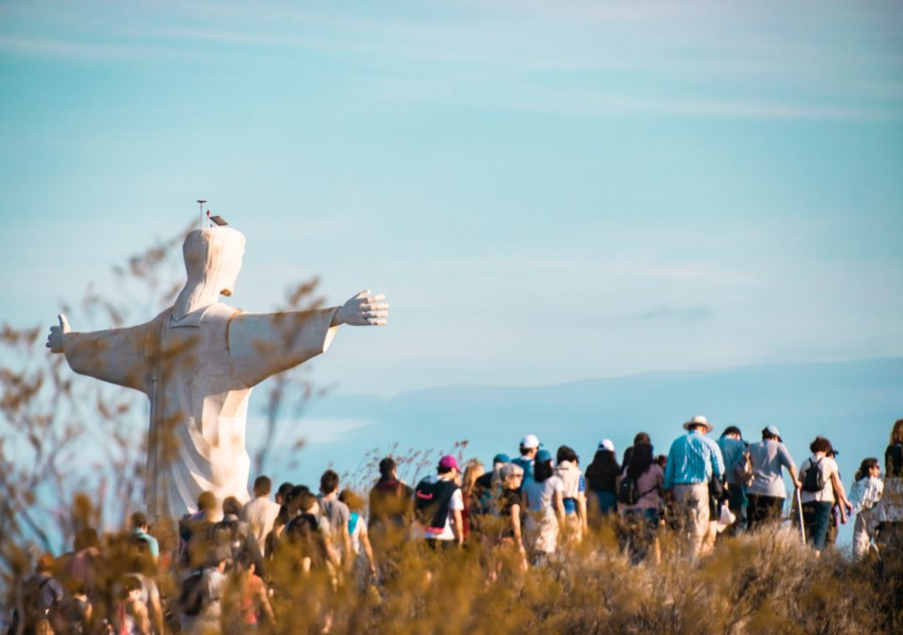 En todo el país, distintas ciudades ofrecen alternativas para combinar el turismo con la relfexión y la religión en Semana Santa. Foto: Municipalidad de Tupungato.