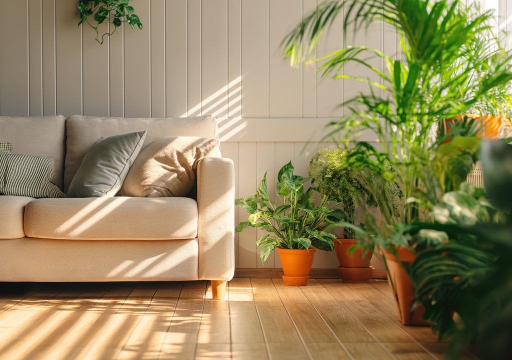 Tan importante como el riego es que las plantas en ambientes cerrados tengan una buena humedad.