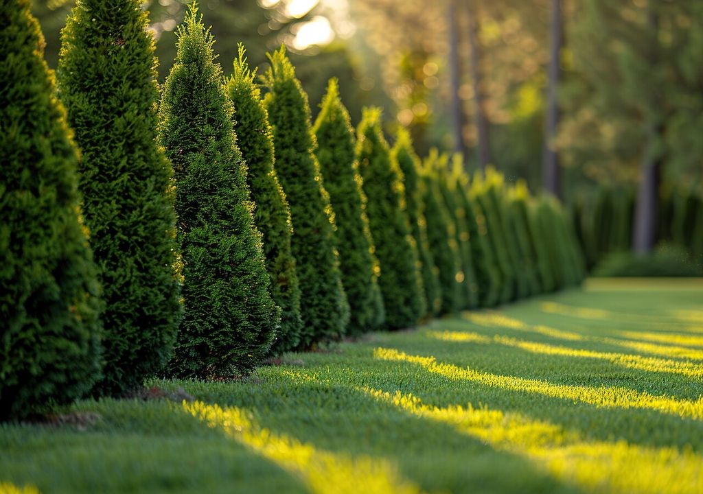 fertilización thuja