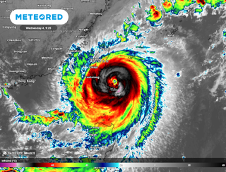 Typhoon Koinu hammers Taiwan with highest wind gust ever recorded