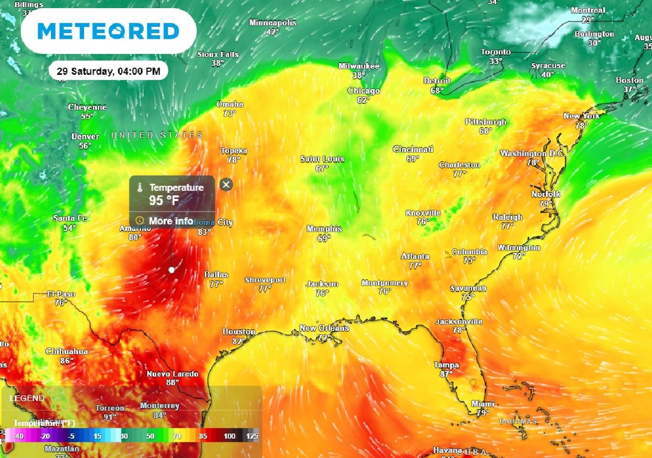U.S. Weather Update: Severe Threat and Extreme Temperatures Expected ...