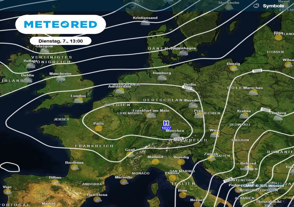 hochdruck, wetter, herbsthoch hochdruck, wetter, herbsthoch