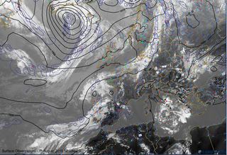 Ubicando frentes desde las imágenes de satélite