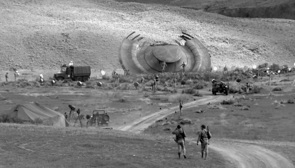 Ad oggi non possediamo alcuna evidenza dell'esistenza di tecnologia extraterrestre. Nell'immagine la ricostruzione di fantasia dell'UFO caduto nel New Mexico.