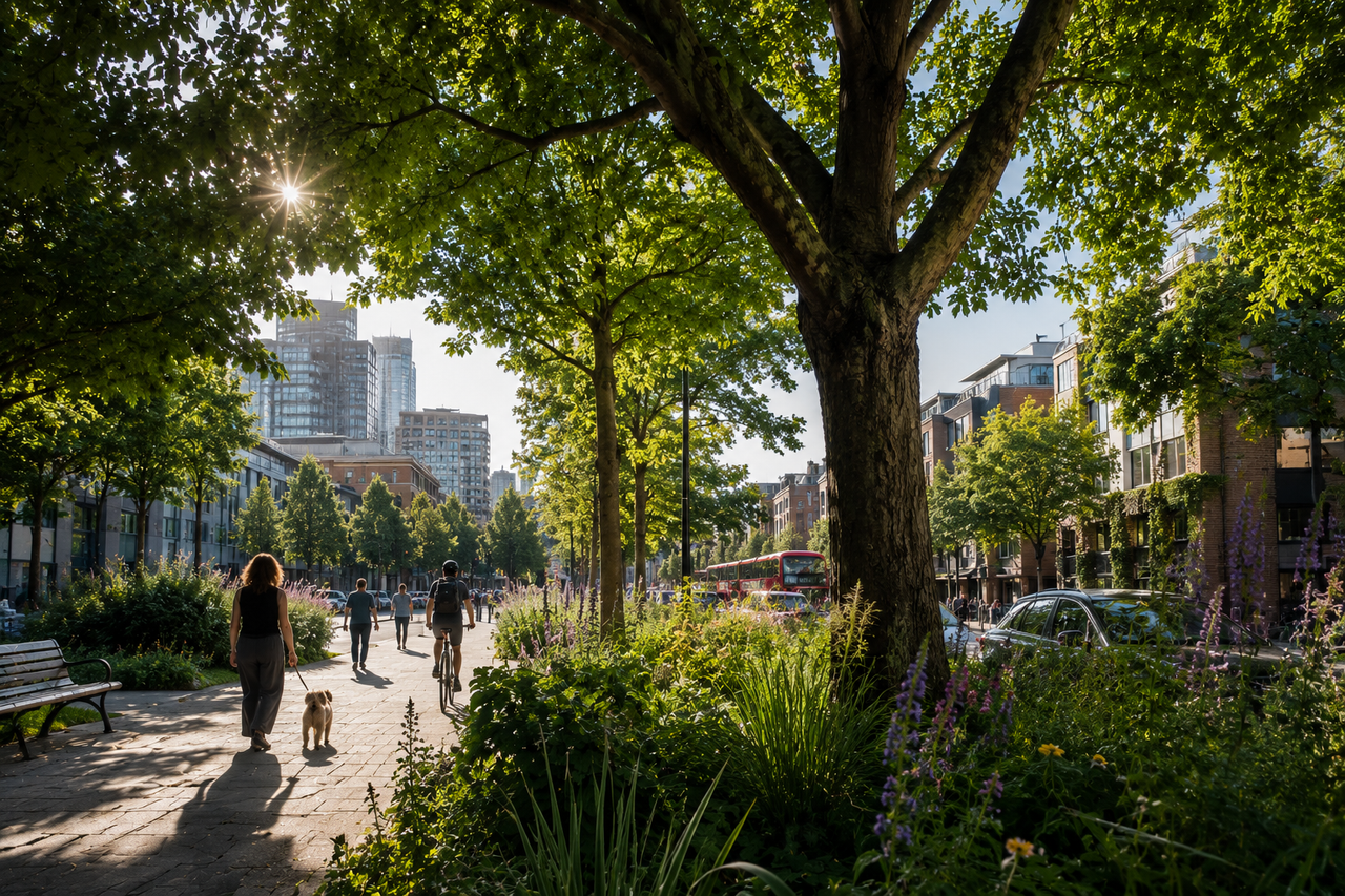 UK cities could get more trees thanks to new free-to-use tool for urban planners