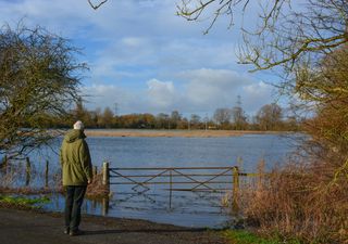 UK floods swamp roads following weather warnings and heavy rain