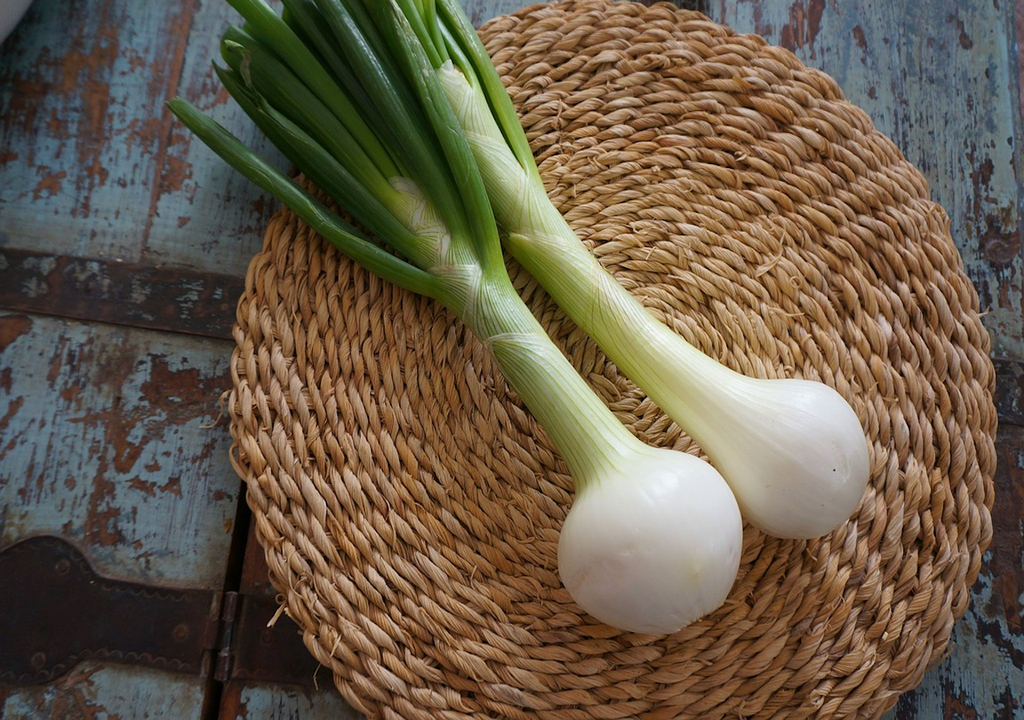 Welsh onions are also known as spring onions.