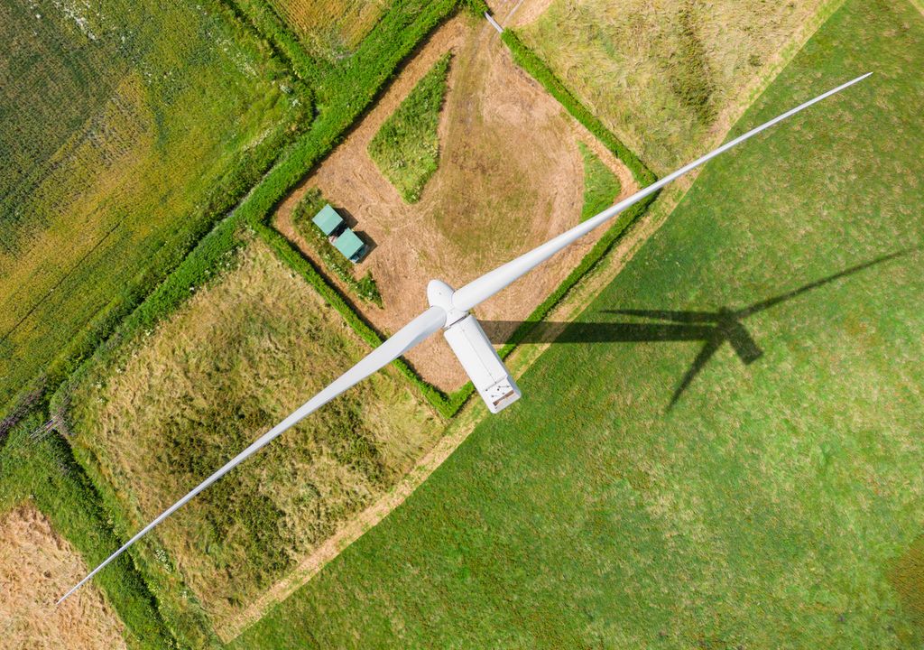 Renewable energy has helped the UK more than halve emissions since 1990