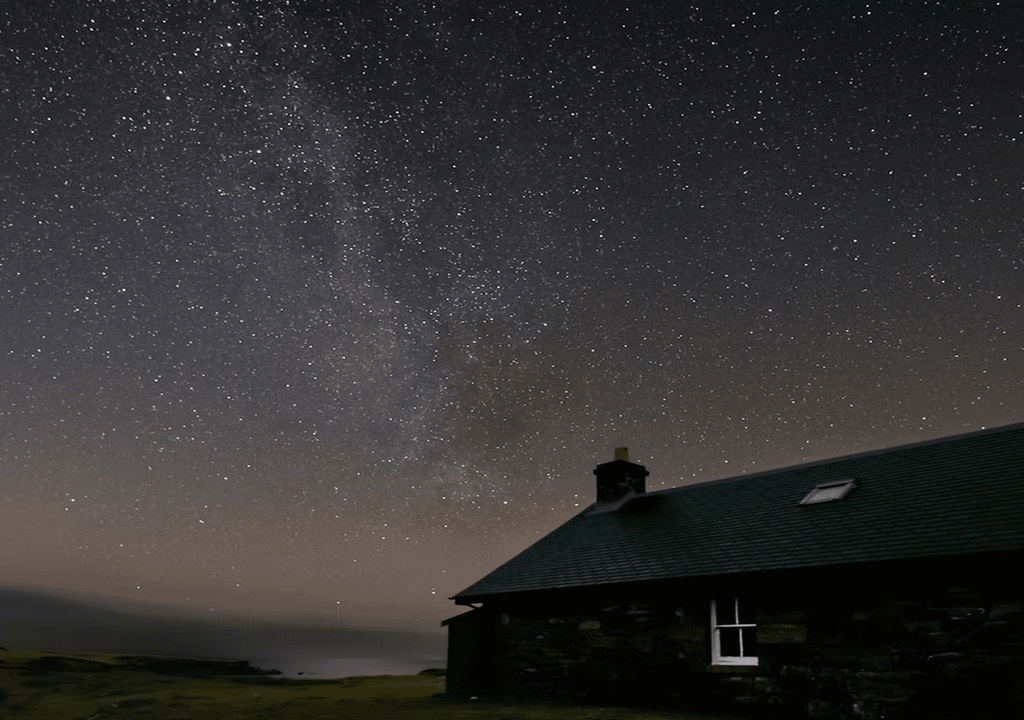 The Isle of Rum Night Sky