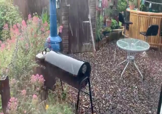 Thunderstorms release huge hail in Sheffield after heatwave