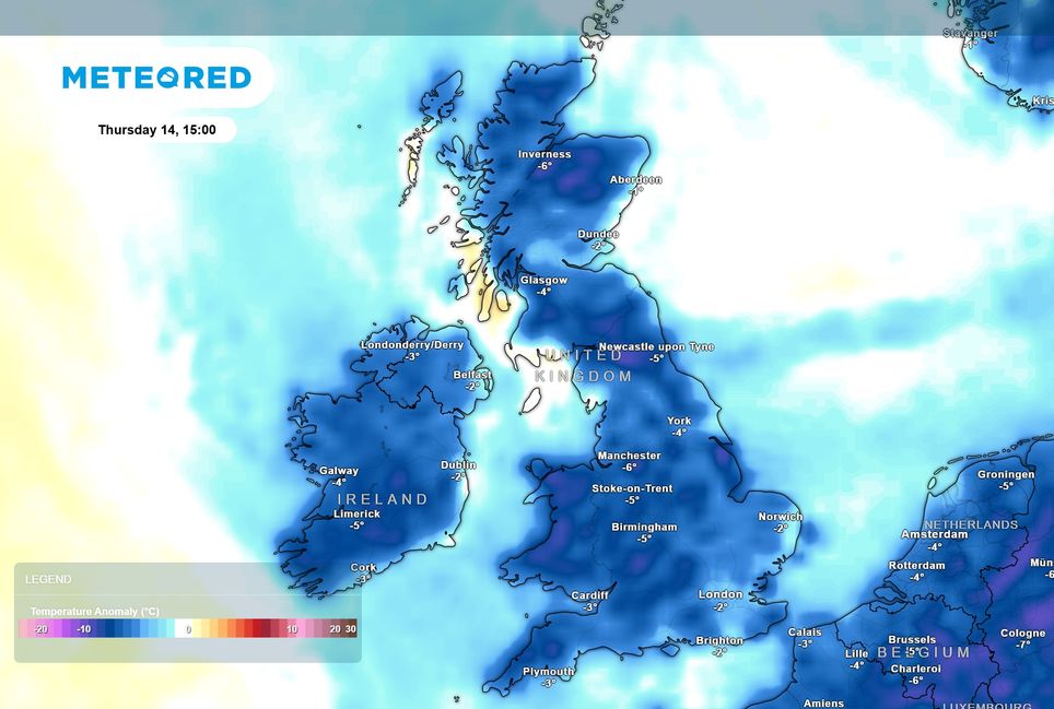 Greenlandic air mass set to hit UK: why the wait for summer continues