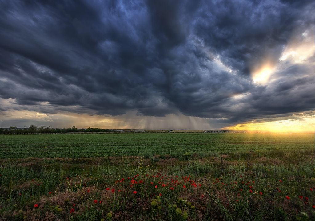 Scattered showers this week and some of these will be heavy and persistent with thunderstorms and torrential downpours.